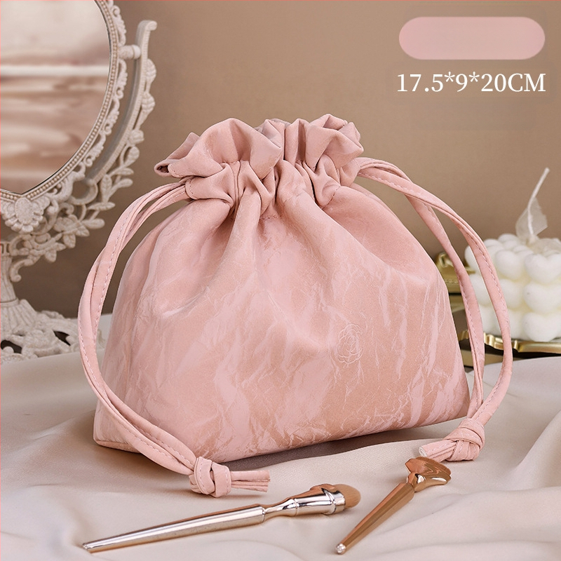 Uus kosmeetikakott Lazy Quicksand Ins stiilis, suure mahutavusega, prantsusepärane, väärtuslik, klassikaline kaasaskantav hoiukott, traksidega