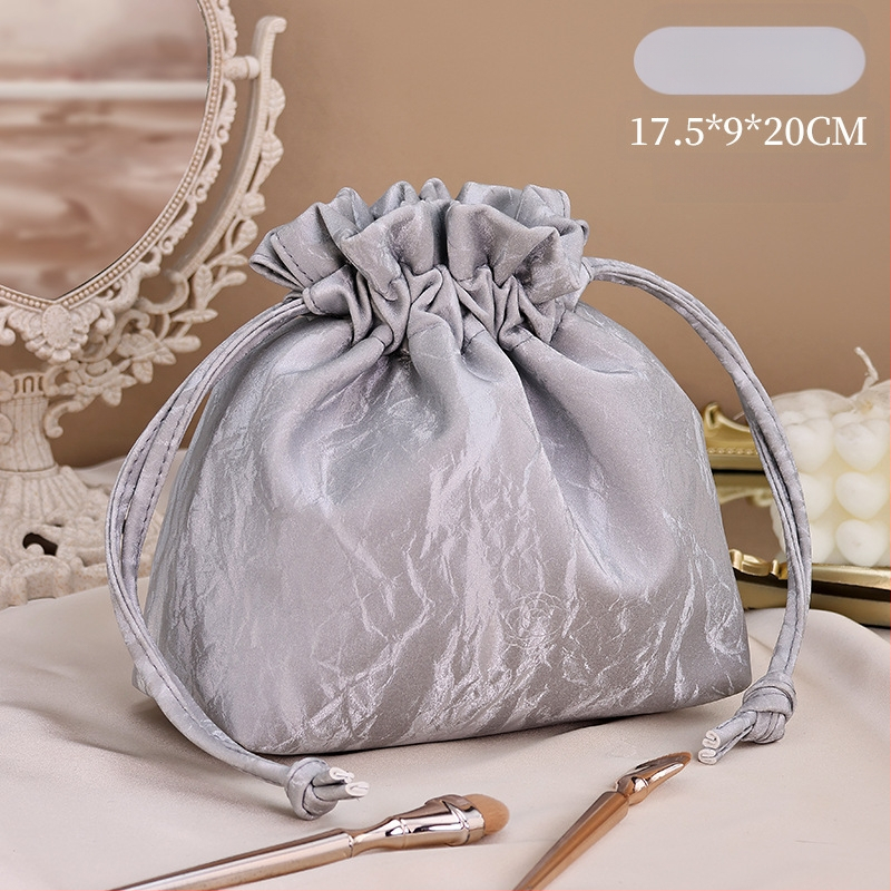 Uus kosmeetikakott Lazy Quicksand Ins stiilis, suure mahutavusega, prantsusepärane, väärtuslik, klassikaline kaasaskantav hoiukott, traksidega