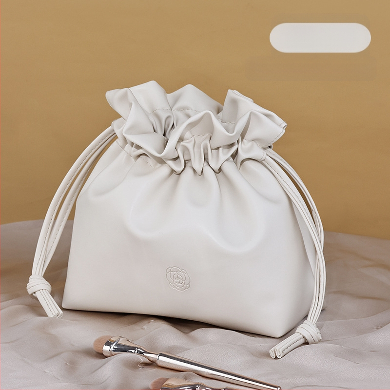 Uus kosmeetikakott Lazy Quicksand Ins stiilis, suure mahutavusega, prantsusepärane, väärtuslik, klassikaline kaasaskantav hoiukott, traksidega