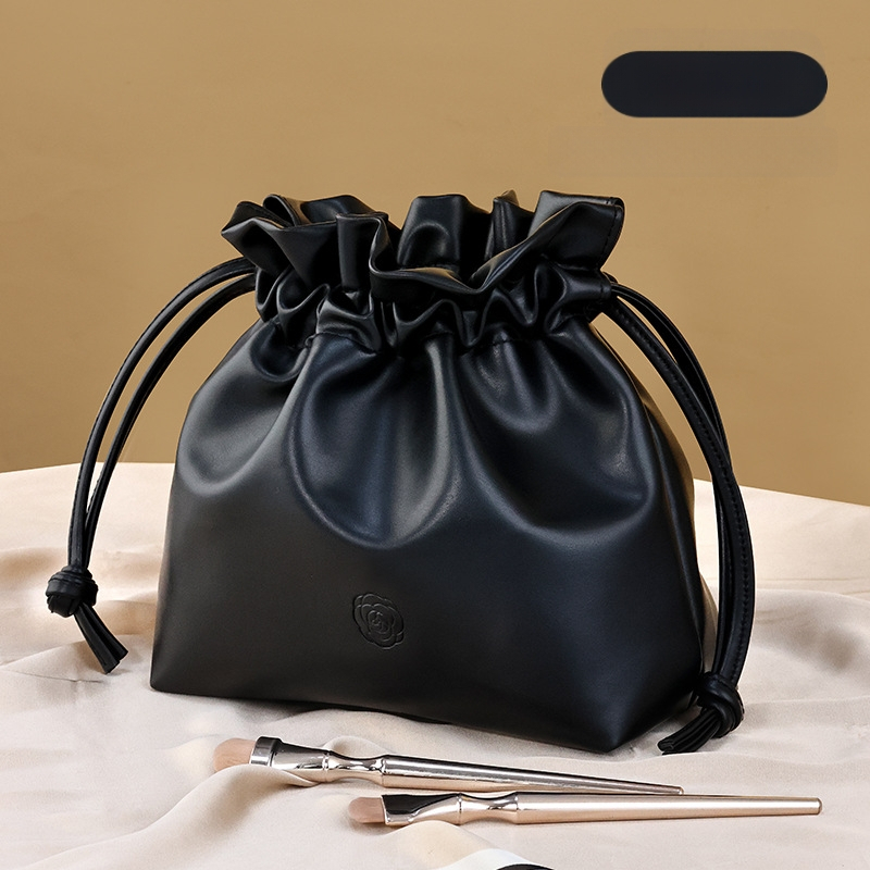 Uus kosmeetikakott Lazy Quicksand Ins stiilis, suure mahutavusega, prantsusepärane, väärtuslik, klassikaline kaasaskantav hoiukott, traksidega