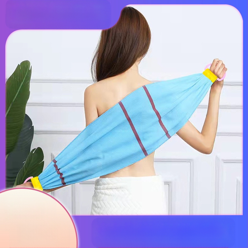 Hõõrumisrätik pikk, tugev, spetsiaalne jämeda liivaga seljale tõmmatav vannirätik kahepoolne seljale hõõruv pikendatud seljale tõmmatav riba hulgimüük