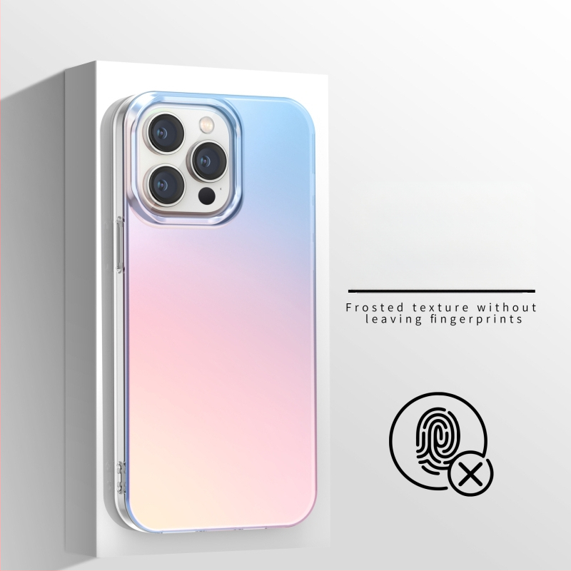 Potrivit pentru Apple 15Pro Carcasă colorată pentru telefon mobil Iphone16 Frosted Chameleon 17 Carcasă nouă cu ventuză magnetică Magsafe