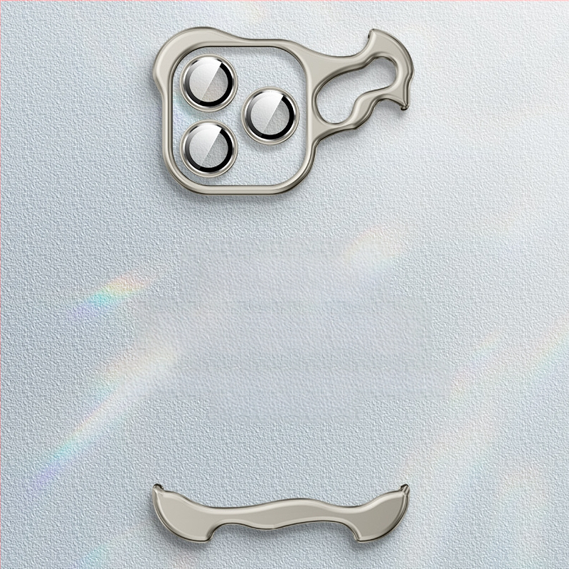 Sobib Apple 17Promaxi mobiiltelefoni ümbrisele, spetsiaalse kujuga metallist nurgapadjaga, kukkumisvastane iPhone 14, ääristeta 16E, objektiiv 5