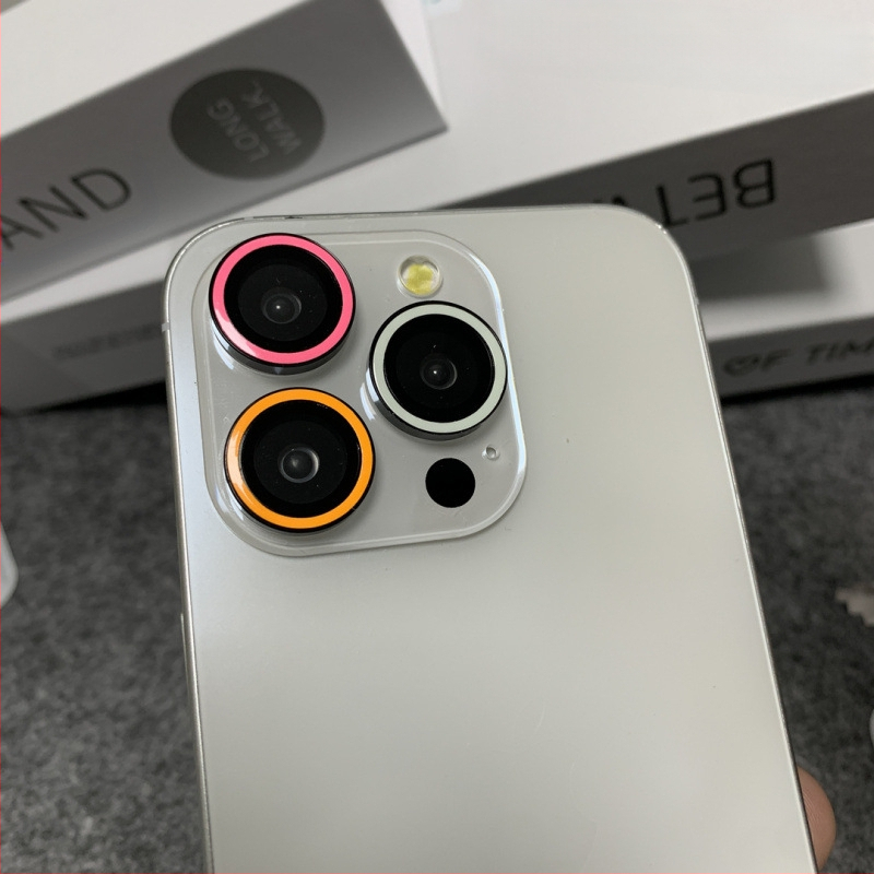 Svetelná fólia pre Apple 16Pro, HD pre zadnú kameru pre iPhone 15/14, dopamínová fólia odolná voči pádu