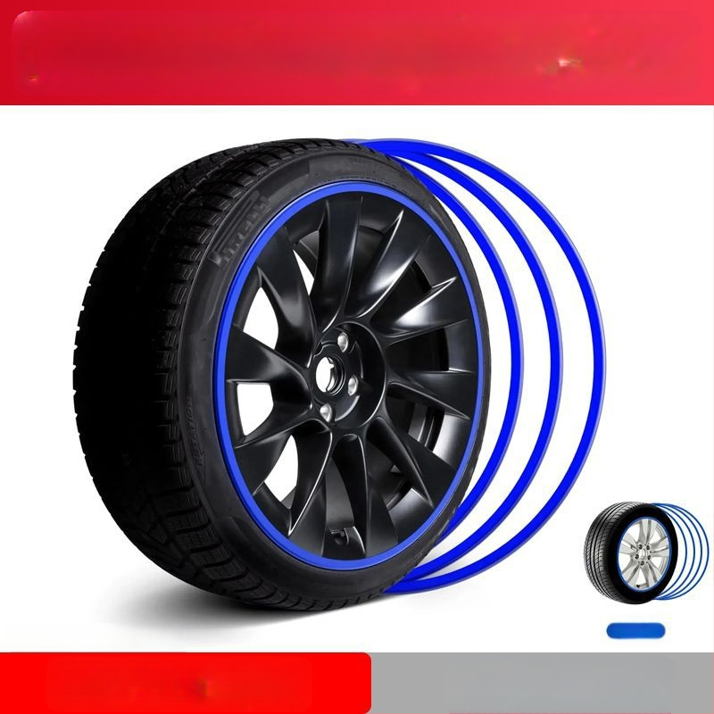 Autoratta rummu kaitserõnga riba, modifitseeritud rehvivelje dekoratiivriba kleebis kerele, kriimustuskindel kokkupõrkevastane riba