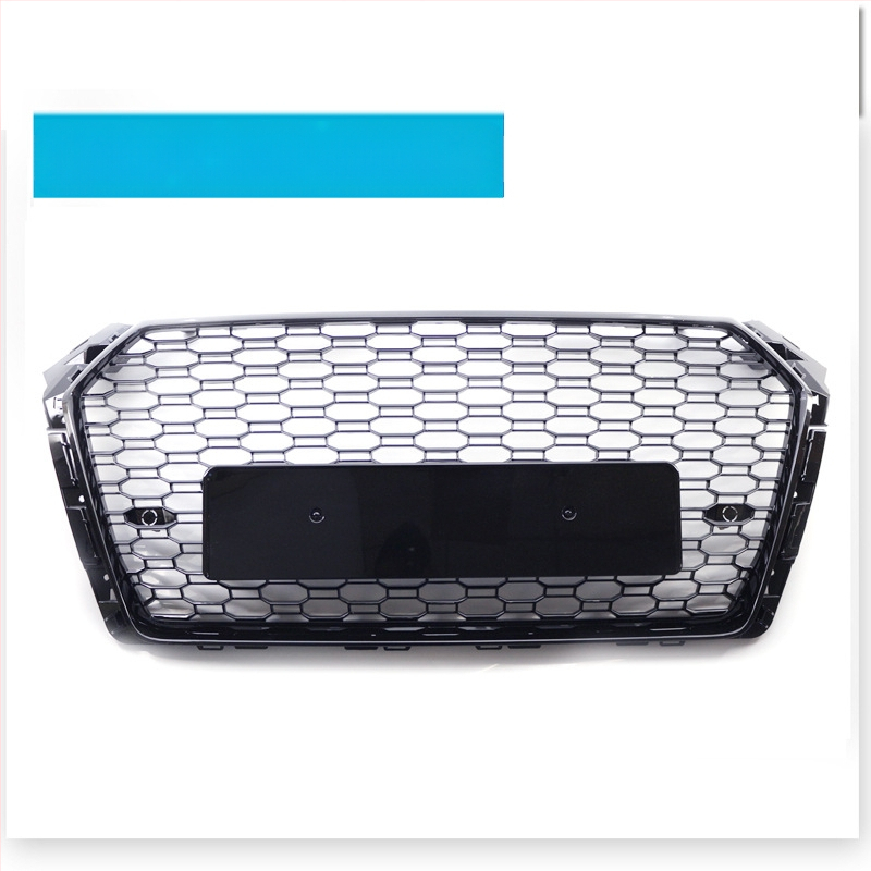 Sobib Audi China Net A4A3A5 modifitseeritud mustale China Net Modified RS esirea iluvõrele, esiküljele, tuulevõrk, Euroopa gabariidiga