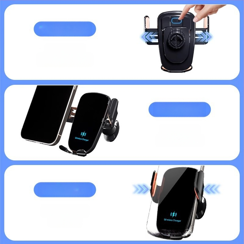 Autohoidikut saab kohandada logoga, universaalset spetsiaalset juhtmevaba laadimise hoidikut autole, loominguliste sündmuste väikeste kingituste kohandamist