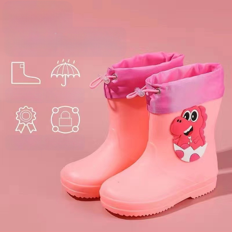 Laste kummikud, poiste beebide libisemiskindlad kummikud, tüdrukute õpilased, laste veekingad, veekindlad laste kummikud