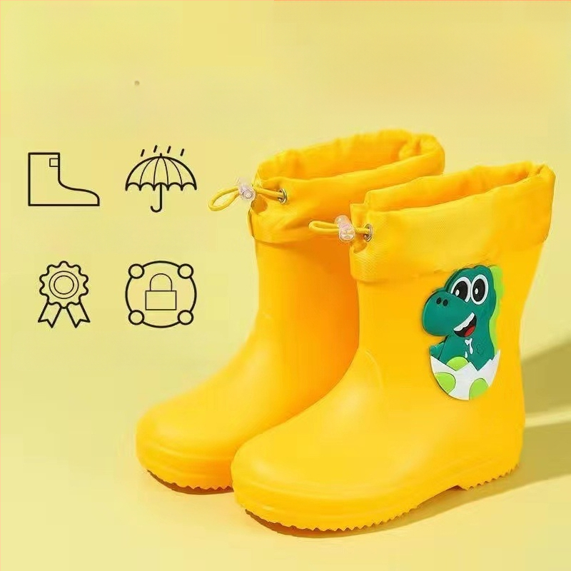 Laste kummikud, poiste beebide libisemiskindlad kummikud, tüdrukute õpilased, laste veekingad, veekindlad laste kummikud