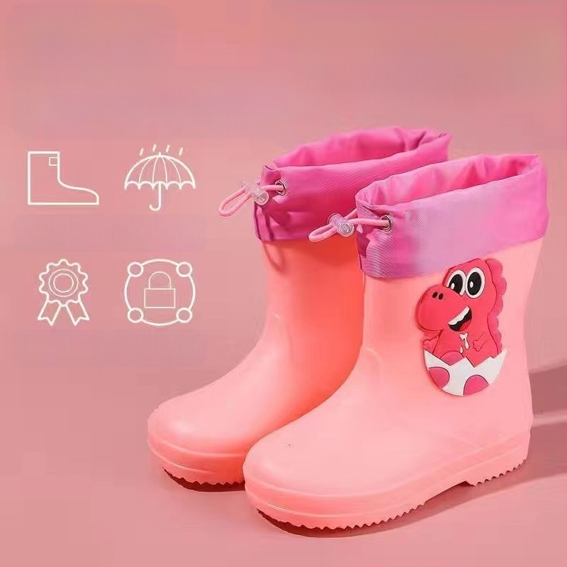 Laste kummikud, poiste beebide libisemiskindlad kummikud, tüdrukute õpilased, laste veekingad, veekindlad laste kummikud