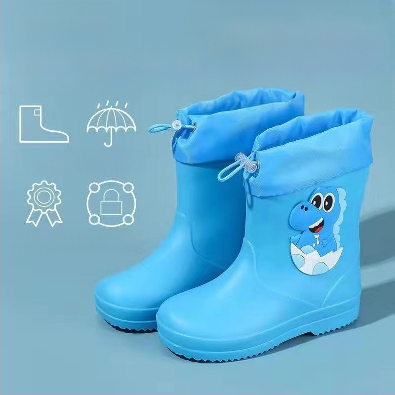 Laste kummikud, poiste beebide libisemiskindlad kummikud, tüdrukute õpilased, laste veekingad, veekindlad laste kummikud