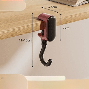 Koolikoti konks Mõtleva Pardi Õpilase Laua Küljekoti Riputi Ilma Liimita Ilma Kleebiseta Eemaldatav Kaasaskantav Koti Konks