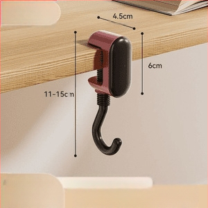 Koolikoti konks Mõtleva Pardi Õpilase Laua Küljekoti Riputi Ilma Liimita Ilma Kleebiseta Eemaldatav Kaasaskantav Koti Konks