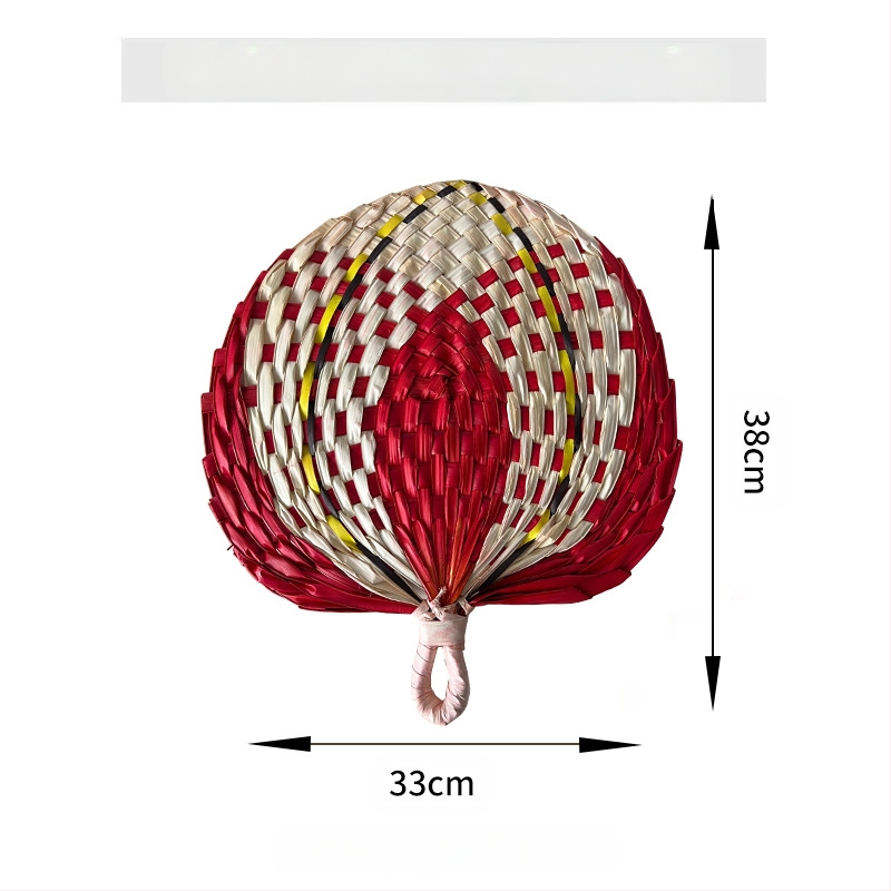 Hulgimüük õlgpalmi lehviku suvine fännikunst lahe hundinui lehe lehvik kootud käsitsi valmistatud kaasaskantav käsilehter seinale riputatav kaunistus