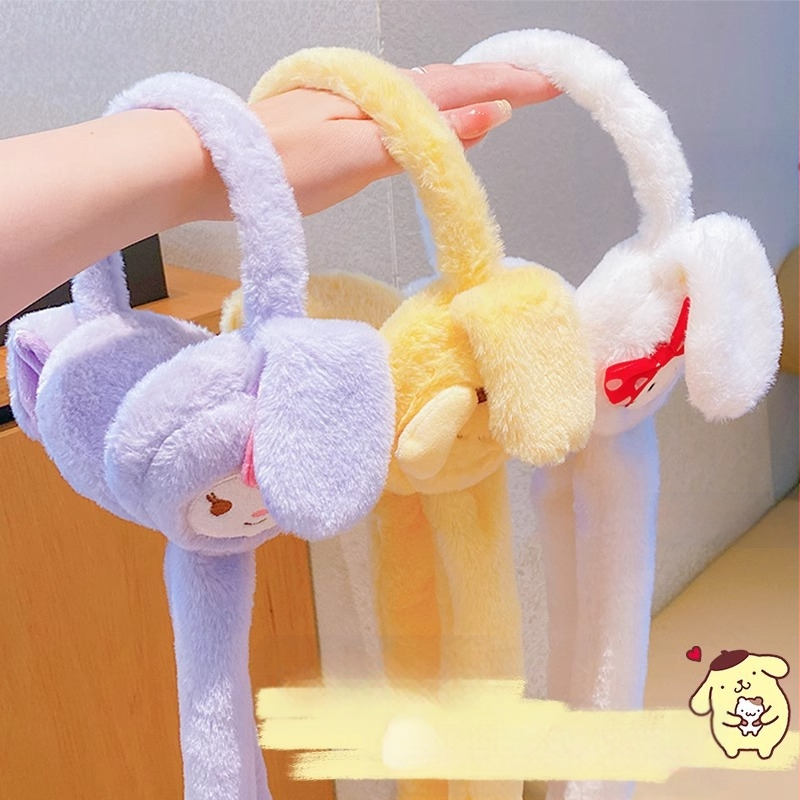 Armsad kõrvaklapid Talvised laste soojad kõrvaklapid Kõrvaklapid Liigutatavad Sanrio kõrvakaitsmed Külmakindlad tuulekindlad kõrvaklapid