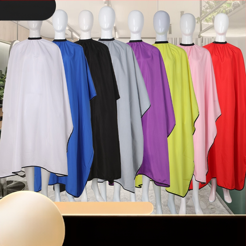 Saavutatav puhasvärviline lokkide ja värvimisega juuksurisall veekindel Chunya ketrav juuksurisall uus kodu juuksuririided suured suurused