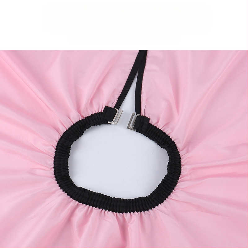 Saavutatav puhasvärviline lokkide ja värvimisega juuksurisall veekindel Chunya ketrav juuksurisall uus kodu juuksuririided suured suurused