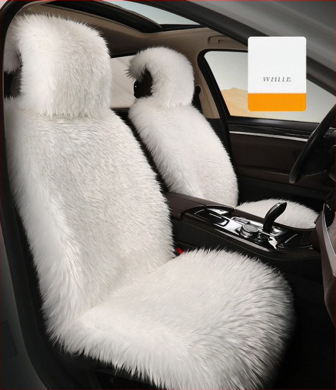 Autoistmepadi talvine plüüsist lipsuvaba villaimitatsioon uus pikk villane plüüsist autoistmepadi seljatoega universaalne padi