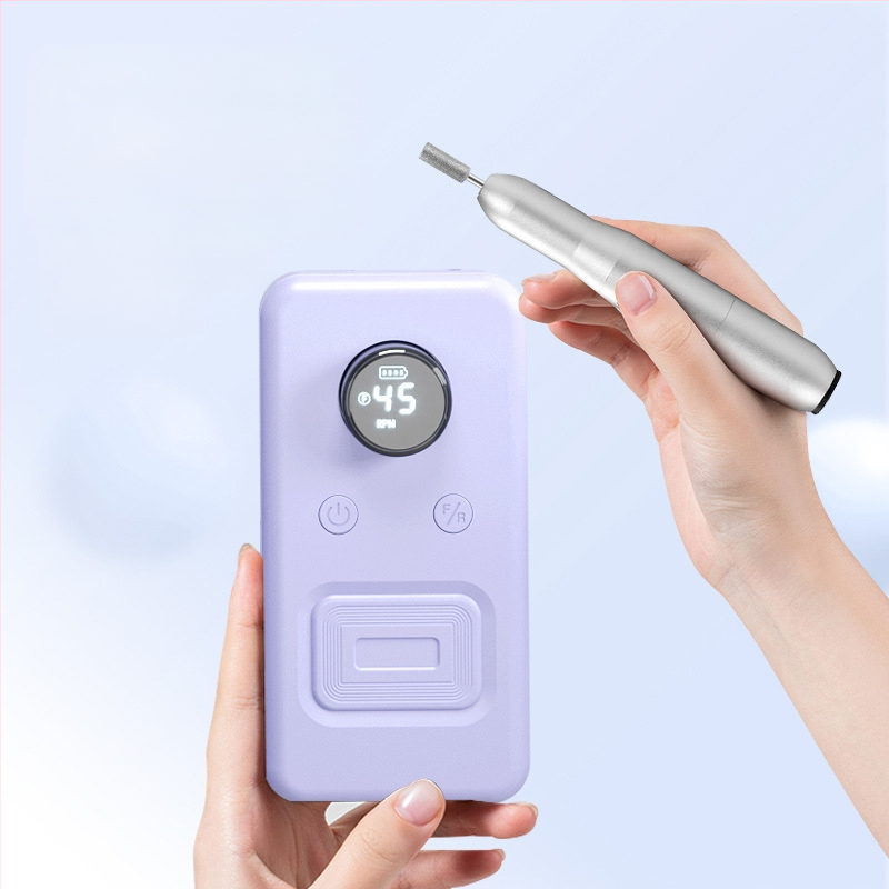 Küünelakk kaasaskantav kiire küünte eemaldamise maniküüri masin tagurpidi laadimisega majapidamises kasutatav professionaalne küünelakk küünte eemaldamise tööriist