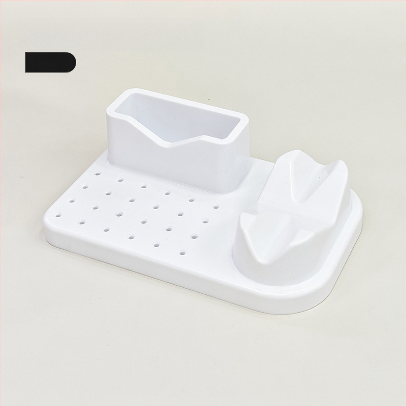 Piiriülene veski paigutuse näidiku riiul lihvimispea puuriterade korraldaja kast maniküüri tööriistad maniküüri hoiukarp lihvimispea