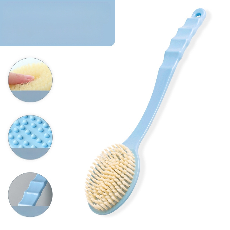 ♤ Vannipall vahutav vannipall pika käepidemega seljahõõrumisega vannirätiku massaaži vahutav võrk suur vann