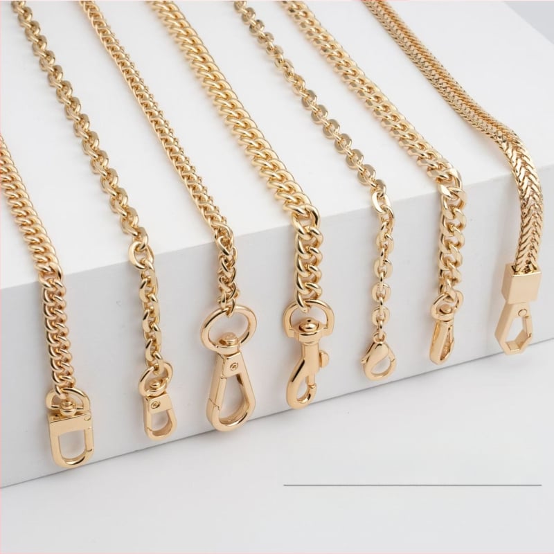 Kotiketi aksessuaarid Üksikkoti vöö asendus Kaenlaaluse õlarihmaga käekoti kett Metallist kõrgekvaliteediline õlakott ristiketi jaoks