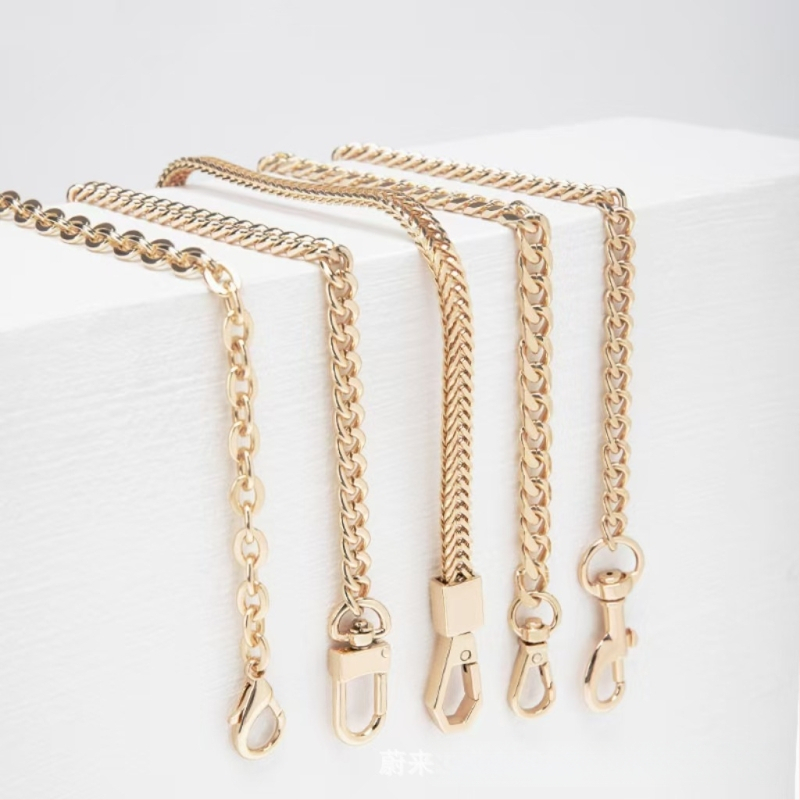 Kotiketi aksessuaarid Üksikkoti vöö asendus Kaenlaaluse õlarihmaga käekoti kett Metallist kõrgekvaliteediline õlakott ristiketi jaoks