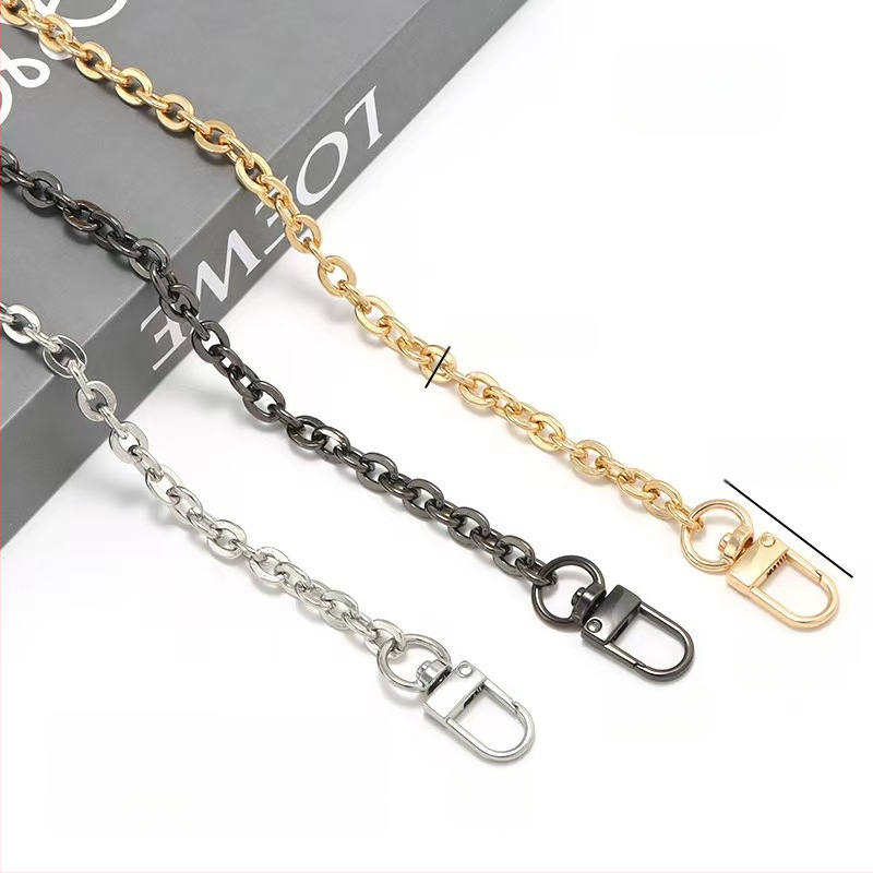 Kotiketi aksessuaarid Üksikkoti vöö asendus Kaenlaaluse õlarihmaga käekoti kett Metallist kõrgekvaliteediline õlakott ristiketi jaoks