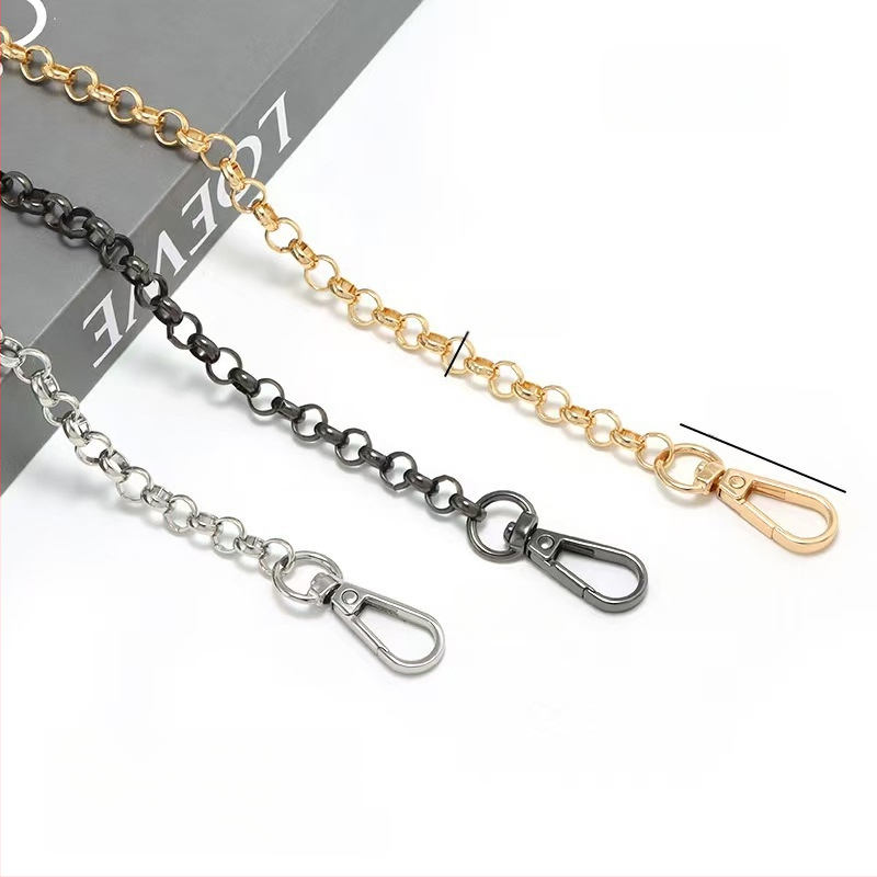 Kotiketi aksessuaarid Üksikkoti vöö asendus Kaenlaaluse õlarihmaga käekoti kett Metallist kõrgekvaliteediline õlakott ristiketi jaoks