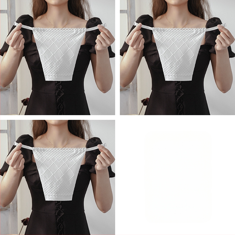 [1/2/3 tükki] kahekihiline pitsist rinnakaitse, ühes tükis kaitsev jooksmiseks mõeldud kaitse.