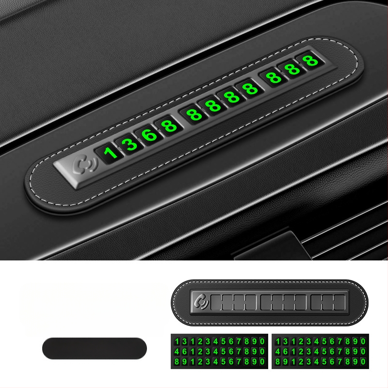 Pagaidu stāvvietas numura zīme digitālie rotājumi pārvietot automašīnu radoša personība automašīna mobilais tālrunis tālrunis pārvietot numura zīmi automašīna