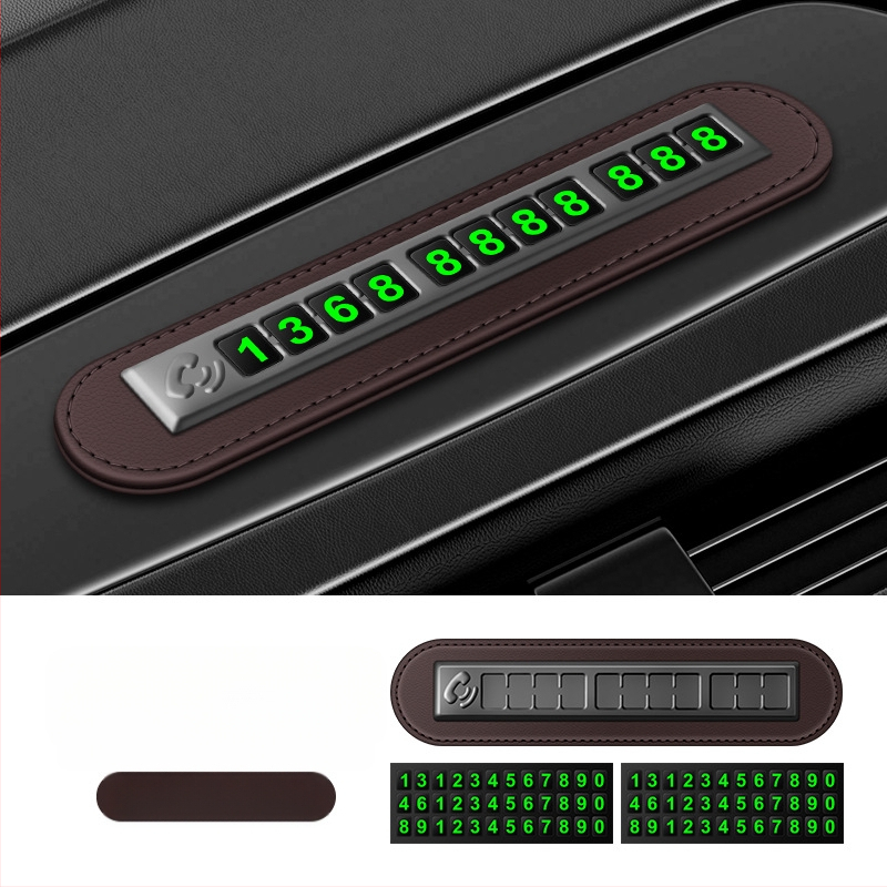 Pagaidu stāvvietas numura zīme digitālie rotājumi pārvietot automašīnu radoša personība automašīna mobilais tālrunis tālrunis pārvietot numura zīmi automašīna