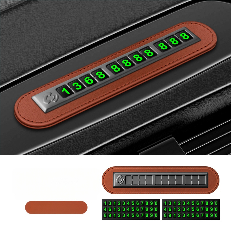 Pagaidu stāvvietas numura zīme digitālie rotājumi pārvietot automašīnu radoša personība automašīna mobilais tālrunis tālrunis pārvietot numura zīmi automašīna