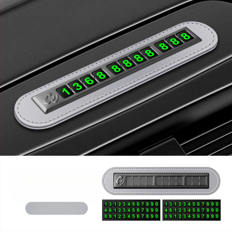 Pagaidu stāvvietas numura zīme digitālie rotājumi pārvietot automašīnu radoša personība automašīna mobilais tālrunis tālrunis pārvietot numura zīmi automašīna