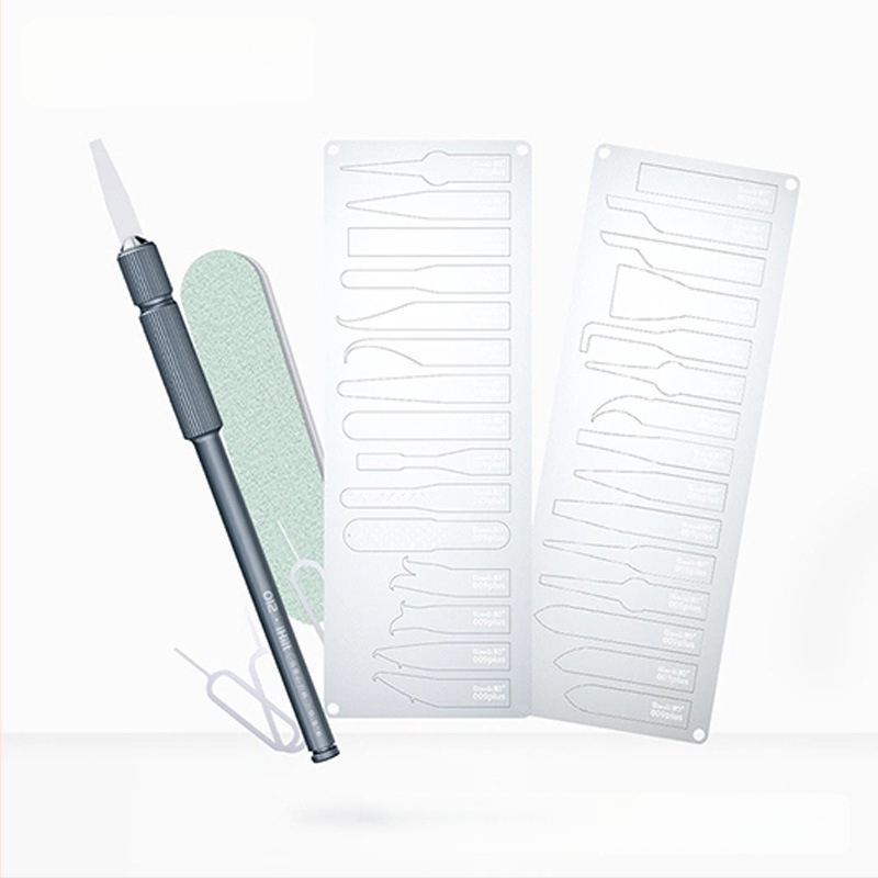 Potentsiaalselt uuenduslikud mobiiltelefonide remonditööriistad 007/008/009 Multifunktsionaalne ühe käepidemega professionaalne liimi eemaldamise terade komplekt