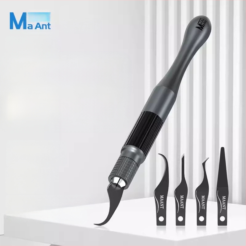 Potentsiaalselt uuenduslikud mobiiltelefonide remonditööriistad 007/008/009 Multifunktsionaalne ühe käepidemega professionaalne liimi eemaldamise terade komplekt