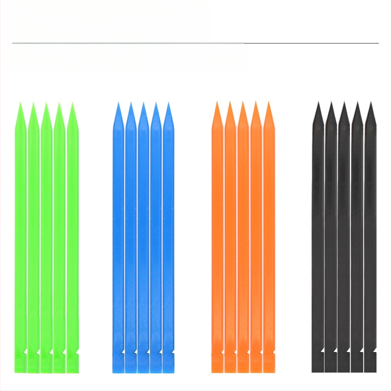 Kahe otsaga süsinikkiust plastist lahtivõtmise masin kang terava otsaga lameda värvi kang mobiiltelefoni lahtivõtmise masin ise-tee-hooldustööriistade komplekt