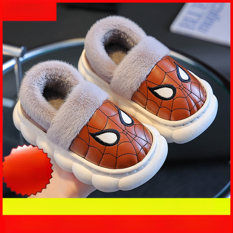 Laste puuvillased sussid, pehme tallaga, libisemisvastased, veekindlad, fliisvoodriga, paksendatud ja soojapidavad beebijalatsid