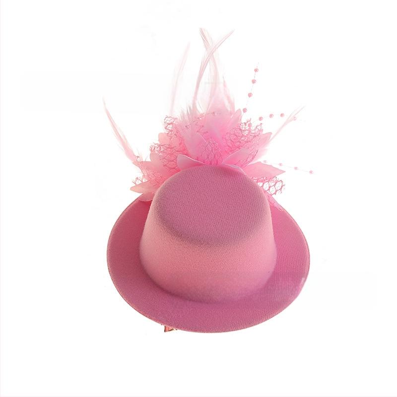 Amazoni Xiyin Temu enimmüüdud juuksenõeladega juukseaksessuaarid, uued sulgedest lilledega laste mütsid, tantsuetenduse peakatted