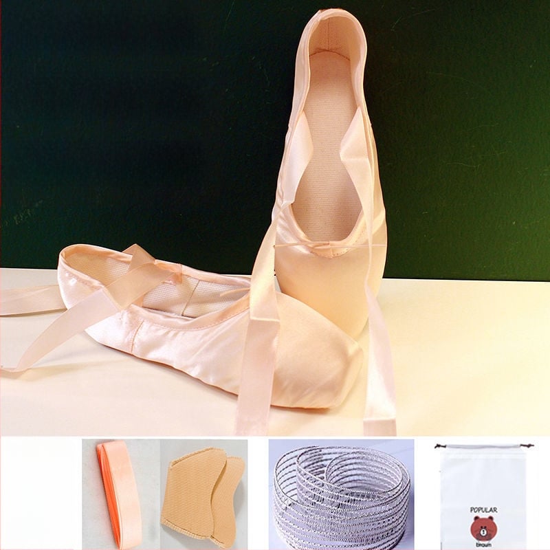 Baleta kurpes BA kurpes Bērnu smailās kurpes ar auklām deju kurpes Sieviešu retro smailās kurpes nekaitēs Franču smailās deju kurpes