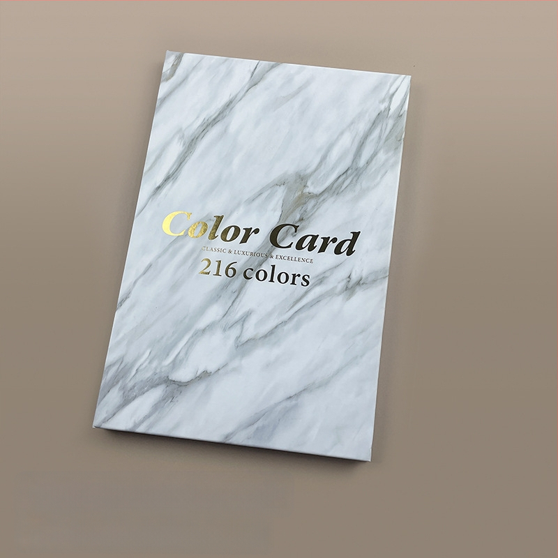 Piiriülene kuummüügis maniküür marmorist värviplaat lihtne värvikaardi ekraan küünelakiliimi näidise näidisraamat