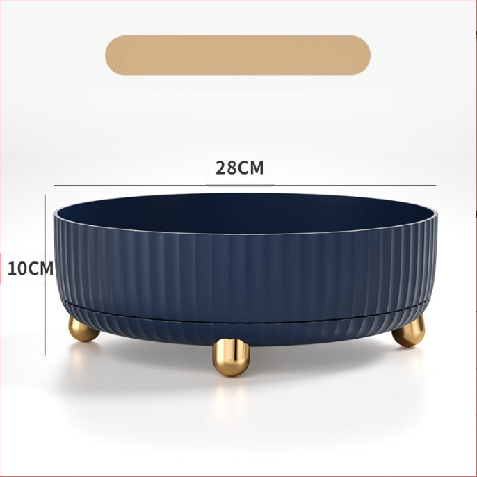 Pöörlev kosmeetika hoiukarp 360-kraadine nahahooldustoodete hoiuriiul Tualettlaua hoiualus Pöörlev hoiukarp