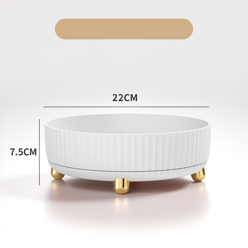 Pöörlev kosmeetika hoiukarp 360-kraadine nahahooldustoodete hoiuriiul Tualettlaua hoiualus Pöörlev hoiukarp