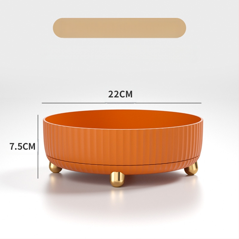 Pöörlev kosmeetika hoiukarp 360-kraadine nahahooldustoodete hoiuriiul Tualettlaua hoiualus Pöörlev hoiukarp