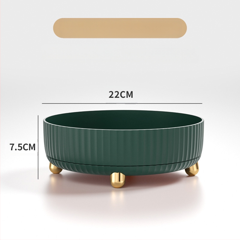 Pöörlev kosmeetika hoiukarp 360-kraadine nahahooldustoodete hoiuriiul Tualettlaua hoiualus Pöörlev hoiukarp