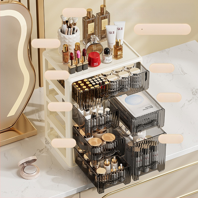 Sahtlitüüpi lauaarvuti hoiukast Ühiselamu kirjatarvete korraldaja Kontorifailide kapp Kummuti kosmeetika hoiukast