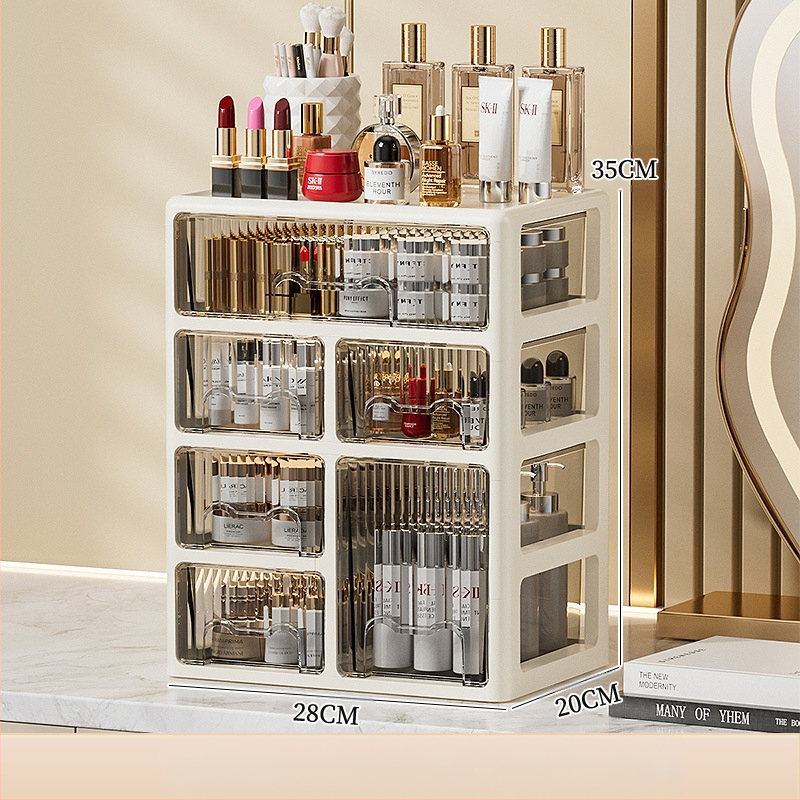 Sahtlitüüpi lauaarvuti hoiukast Ühiselamu kirjatarvete korraldaja Kontorifailide kapp Kummuti kosmeetika hoiukast