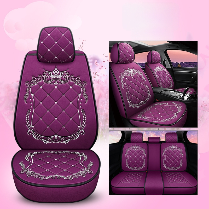 25 aastat uus linane Crown autoistmepadi nelja aastaaja universaalne istmekate piiriülene Amazoni originaaltehase hulgimüük