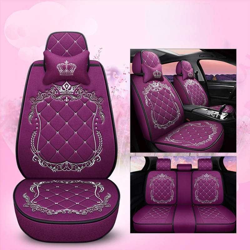 25 aastat uus linane Crown autoistmepadi nelja aastaaja universaalne istmekate piiriülene Amazoni originaaltehase hulgimüük