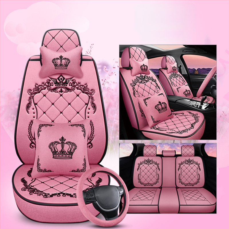 25 aastat uus linane Crown autoistmepadi nelja aastaaja universaalne istmekate piiriülene Amazoni originaaltehase hulgimüük